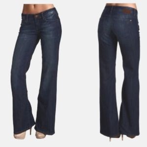 Mavi Cor Low-Rise Wide Boot-Cut Jeans